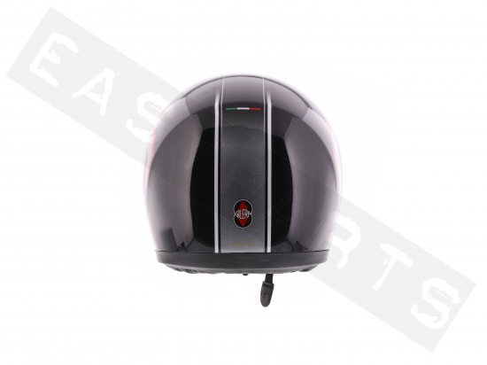 Helm Integral GILERA Touring Schwarz/ Grau/ Rot L